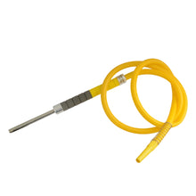 Load image into Gallery viewer, COCOYAYA Silicone Hookah Pipe 74 Inch Long Hose, Flexible Washable for All Hookahs (Yellow Grey)
