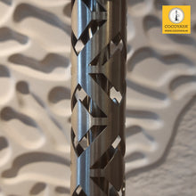 Load image into Gallery viewer, COCOYAYA Jade Series Valeria Hookah Champagne (Design 2 Dark Green Base) With Bag
