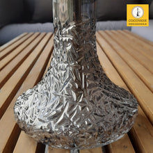 Load image into Gallery viewer, COCOYAYA Jade Series Valeria Hookah Champagne ( Design 4 Grey Base ) With Bag
