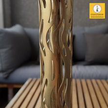 Load image into Gallery viewer, COCOYAYA Jade Series Valeria Hookah Champagne ( Design 9 Orange Base ) With Bag
