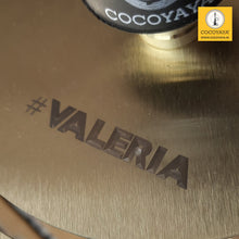 Load image into Gallery viewer, COCOYAYA Jade Series Valeria Hookah Champagne ( Design 9 Orange Base ) With Bag
