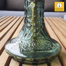 Load image into Gallery viewer, COCOYAYA Jade Series Valeria Hookah Golden (Design 10 Light Green Base) With Bag
