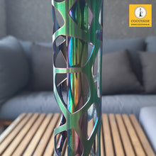 Load image into Gallery viewer, COCOYAYA Jade Series Valeriya Hookah Rainbow (Design 7 Transparent Base) with Bag
