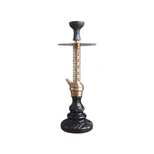 Load image into Gallery viewer, COCOYAYA Jade Series Valeria Hookah Golden (Design 10 Dark Green Base) with Bag
