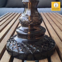 Load image into Gallery viewer, COCOYAYA Jade Series Valeria Hookah Golden (Design 10 Olive Green Base) with Bag
