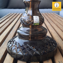 Load image into Gallery viewer, COCOYAYA Jade Series Valeria Hookah Golden (Design 8 Olive Green Base) With Bag
