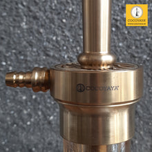 Load image into Gallery viewer, COCOYAYA Jungle Series Iron man Hookah Golden (Orange Base) With Bag
