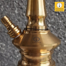 Load image into Gallery viewer, COCOYAYA Jungle Series Mojo Hookah Golden (Black Base) With Bag
