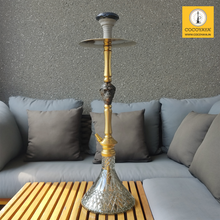 Load image into Gallery viewer, COCOYAYA Jungle Series Wild Jo Hookah Golden ( With Bag )

