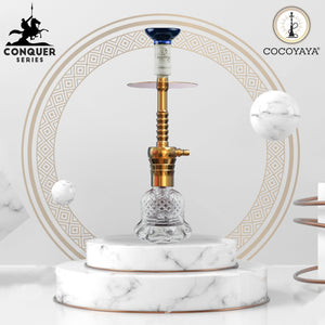 COCOYAYA Conquer Series Kaka Hookah Golden