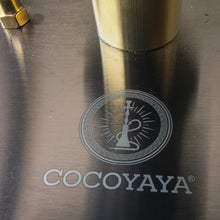 Load image into Gallery viewer, COCOYAYA King Series 2.0  Chandra Gupta Maurya Hookah Golden ( Dark Grey Base) With Bag

