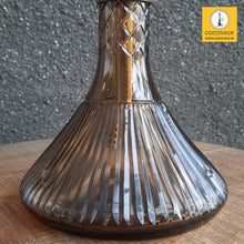 Load image into Gallery viewer, COCOYAYA King Series 2.0 Sher Shah Hookah Golden (Amber Base) With Bag
