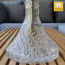 Load image into Gallery viewer, COCOYAYA King Series 2.0  Sher Shah Hookah Golden ( Transparent Base) With Bag
