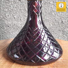 Load image into Gallery viewer, COCOYAYA King Series 2.0 Tughlaq Shah Hookah Golden (Dark Purple Base) With Bag
