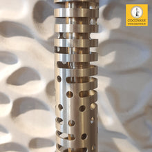 Load image into Gallery viewer, COCOYAYA King Series 2.0 Vikram Aditya Hookah Champagne ( Dark Green Base) With Bag
