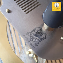 Load image into Gallery viewer, COCOYAYA King Series 2.0 Vikram Aditya Hookah Golden (Transparent Base) With Bag

