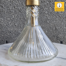 Load image into Gallery viewer, COCOYAYA King Series Rafeo Hookah Golden ( Transparent Base ) With Bag
