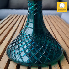 Load image into Gallery viewer, COCOYAYA King Series Kaldor Hookah Golden (Dark Aqua Green Base) With Bag
