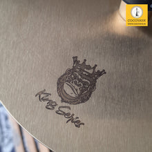 Load image into Gallery viewer, COCOYAYA King Series Marco Hookah Golden ( Dark Grey Base) With Bag
