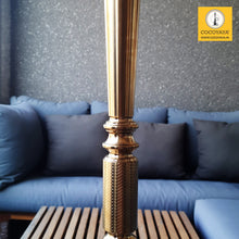 Load image into Gallery viewer, COCOYAYA King Series Rafeo Hookah Golden ( Grey Base ) With Bag
