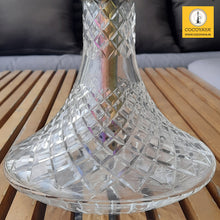 Load image into Gallery viewer, COCOYAYA King Series Spector Hookah Rainbow ( Base Transparent ) With Bag
