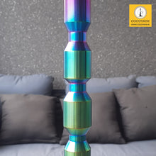 Load image into Gallery viewer, COCOYAYA King Series Spector Hookah Rainbow ( Base Transparent ) With Bag
