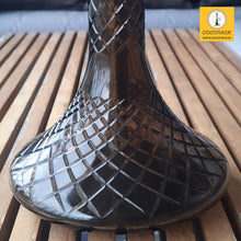 Load image into Gallery viewer, COCOYAYA King Series Spector Stem Design Hookah Golden ( Base Dark Grey ) With Bag
