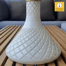 Load image into Gallery viewer, COCOYAYA King Series Tanner Hookah Golden (White Base) With Bag
