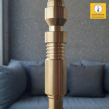 Load image into Gallery viewer, COCOYAYA King Series Zane Hookah Golden (Dark Green Base) with Bag
