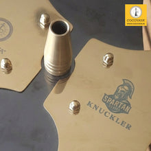 Load image into Gallery viewer, COCOYAYA Knuckler Hookah Black Golden (Black Base) With Bag Design 2
