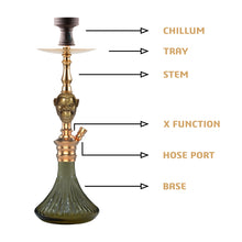 Load image into Gallery viewer, COCOYAYA Bohemian Series Kong Hookah Golden
