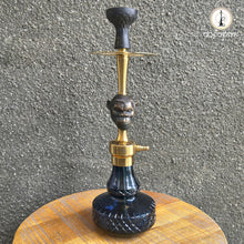 Load image into Gallery viewer, COCOYAYA Congo Series Kong Hookah Golden (Dark Blue Base) With Bag
