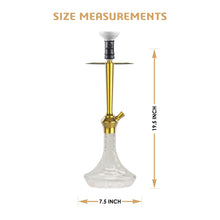 Load image into Gallery viewer, M21 19.5 Inch Hookah Golden
