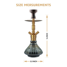 Load image into Gallery viewer, COCOYAYA VIP Takeover Series MIckey Hookah Golden (Cut Glass Base )
