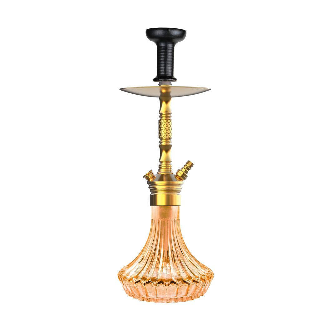 COCOYAYA Prince Series Milan Hookah Golden ( Orange Base )