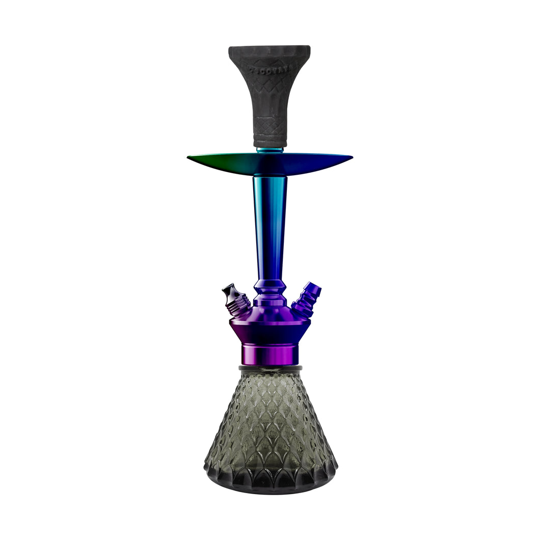 COCOYAYA Domino Series Milo Hookah Rainbow ( Grey Base )