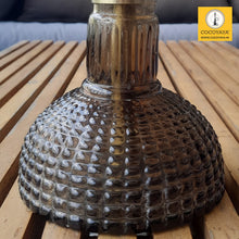 Load image into Gallery viewer, COCOYAYA Mini Ferro Series Hookah Champagne (Dark Grey Base) with Bag
