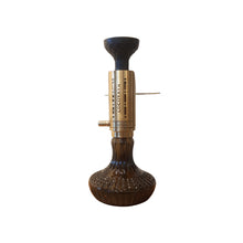Load image into Gallery viewer, COCOYAYA Mini Ferro Series Hookah Golden (Olive Green Base) with Bag

