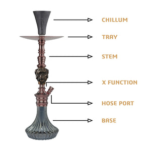 COCOYAYA Bohemian Series Mojo Hookah Coffee (Black Base )