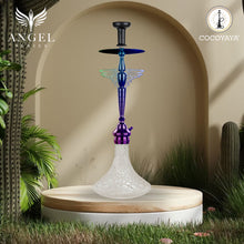 Load image into Gallery viewer, COCOYAY Angel Series Falcon Hookah Rainbow (Transparent Base)
