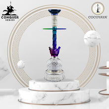 Load image into Gallery viewer, COCOYAYA Conquer Series Niko Hookah Rainbow
