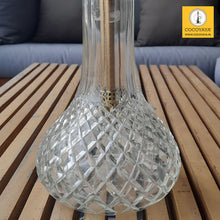 Load image into Gallery viewer, COCOYAYA Ottoman Series Pathan Hookah Golden White (Transparent Base) With Bag

