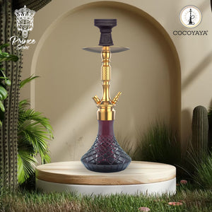 COCOYAYA Prince Series Pedro Hookah ( Purple Base )