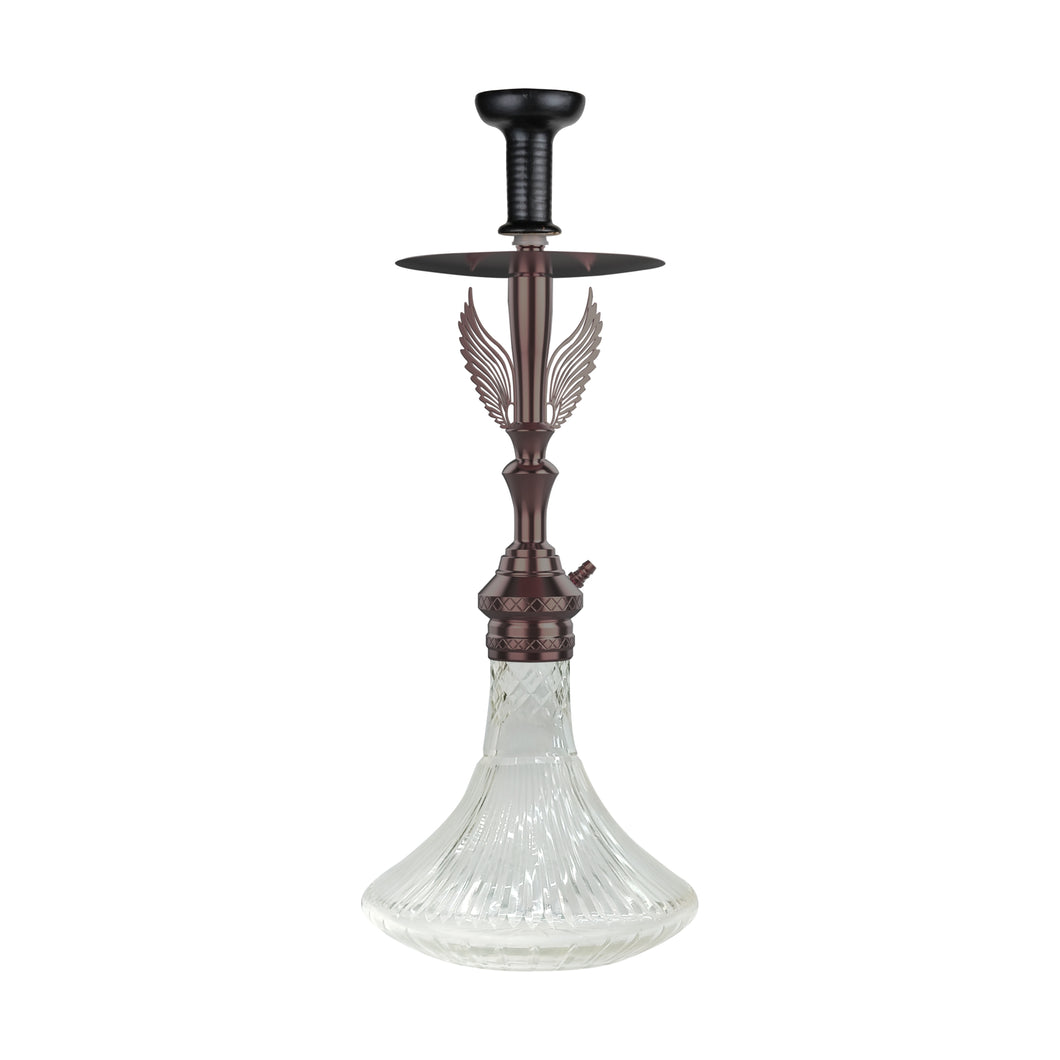 COCOYAY Angel Series Phantom Hookah Rose Golden (Transparent Base)(with bag)