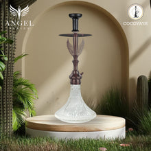 Load image into Gallery viewer, COCOYAY Angel Series Phantom Hookah Rose Golden (Transparent Base)(with bag)
