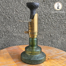Load image into Gallery viewer, COCOYAYA Mini Ferro Series Piku Hookah Golden (Forest Green Base) with Bag
