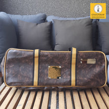 Load image into Gallery viewer, COCOYAYA Prince Series Hookah Bag Only for Carrying - Brown ( Bag Color And Design May Very )  ( Hookah Not Included )
