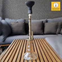 Load image into Gallery viewer, COCOYAYA Prince Series Messi With Bag Hookah Champagne (Orange Base)
