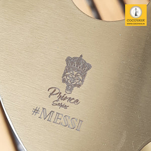 COCOYAYA Prince Series Messi With Bag Hookah Champagne (Transparent Base)