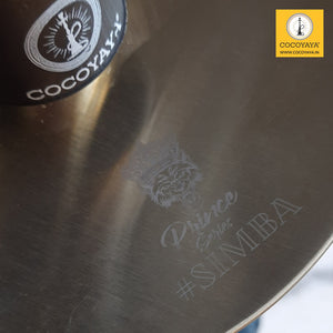 COCOYAYA Prince Series Simbha Hookah Champagne (Blue Base) With Bag